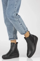 Ankle Boots Rieker leather Y6451-00 Black