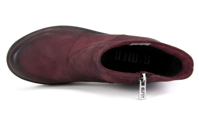 Ankle boots Simen 843A S1749 Burgundy