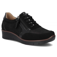 Leather shoes Filippo DP4912/25 BK black