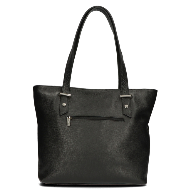 Handbag Toscanio Shopper Leather C60 black