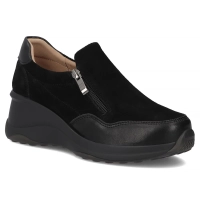 Leather shoes Filippo DP6473/25 BK black