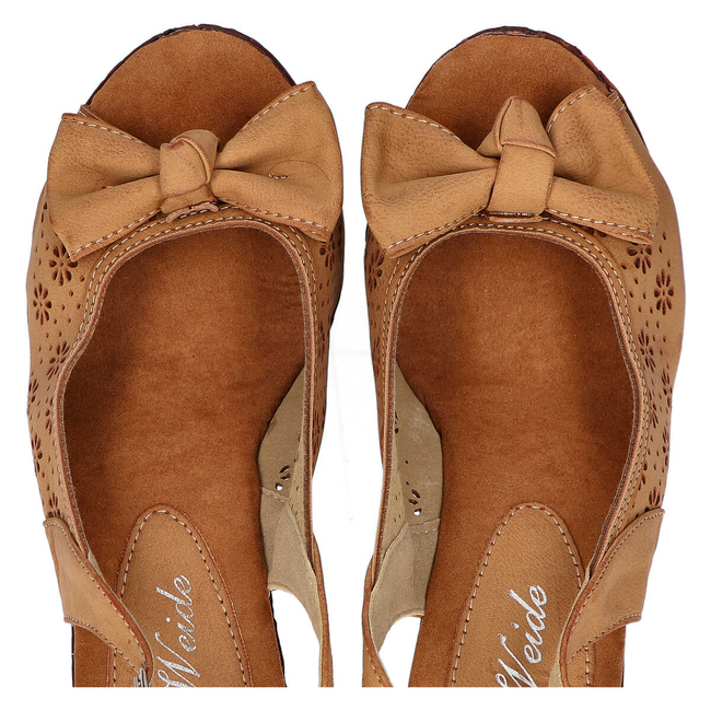 Women's sandals Weide TZ-3 Camel