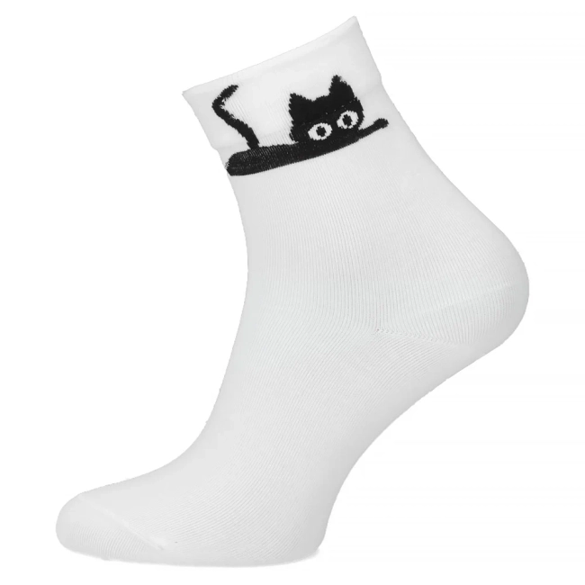 Women's Socks cream LM23-204 cat