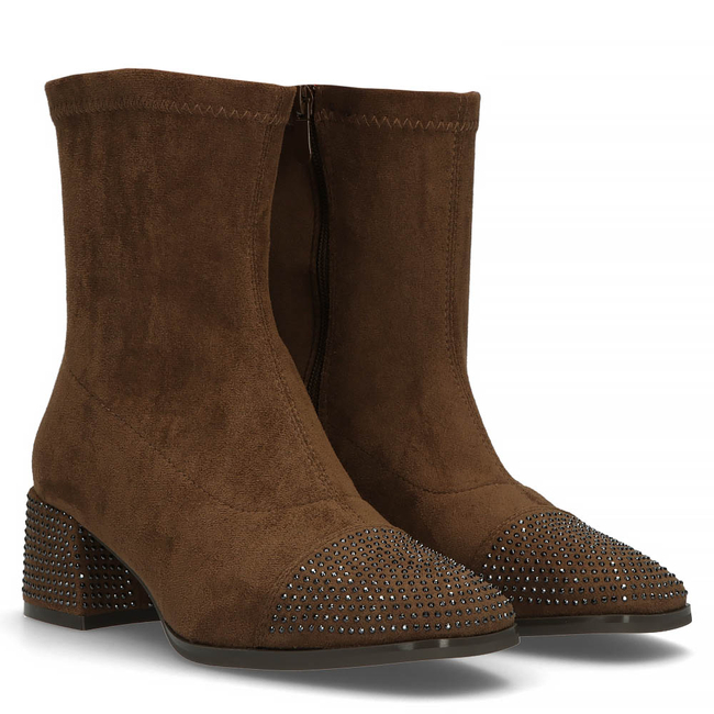 Botki Filippo RXJ199 brązowe