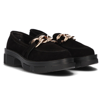 Skórzane półbuty Filippo DP3221/21 BK S czarne