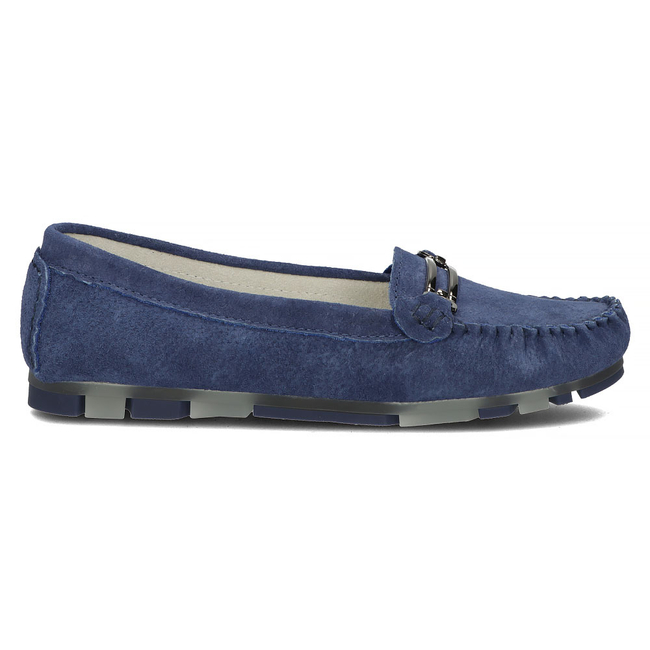 Leather loafers Filippo DP1202/22 BL blue