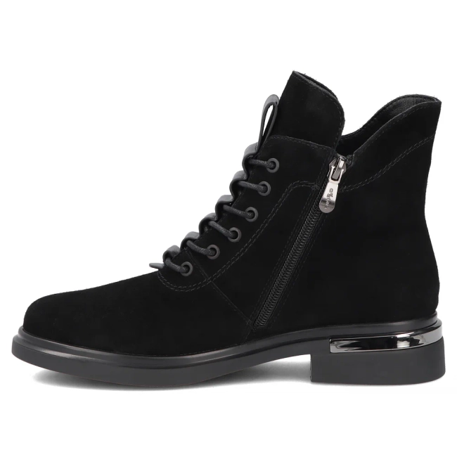 Leather ankle boots Filippo DBT8196/26 BK black