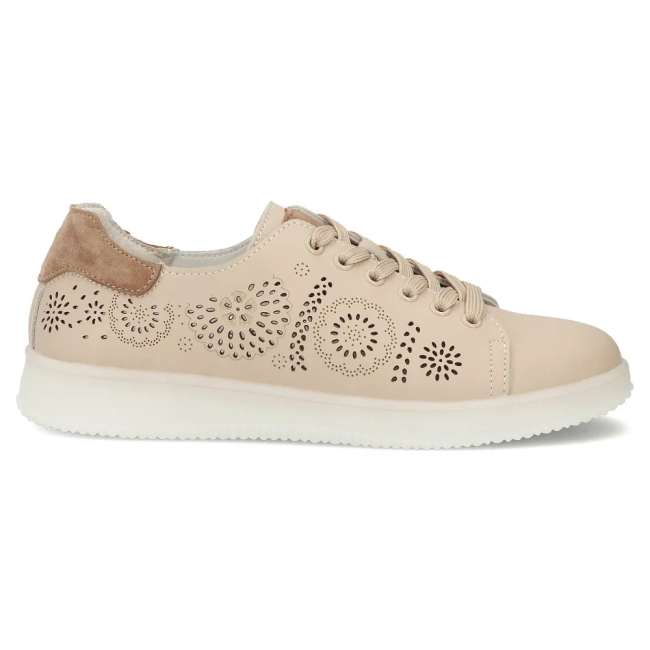 Leather shoes Filippo DP7681/26 BE beige