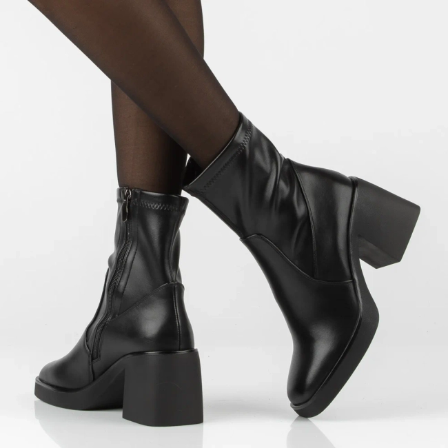 Filippo heeled ankle boots DBT8167/26 BK black