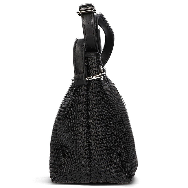 Filippo Messenger Bag TD0131/21 BK black braided