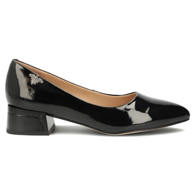 Leather shoes Filippo DP7736/26 BK black