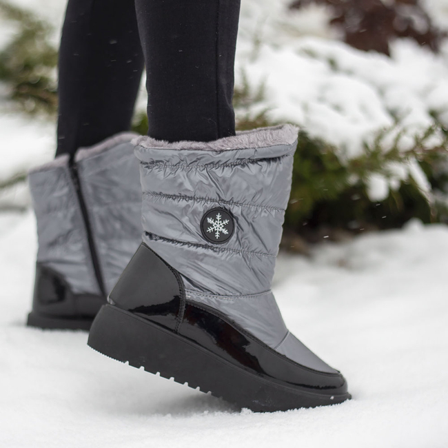 Filippo snow boots DBT3404/21 SI silver