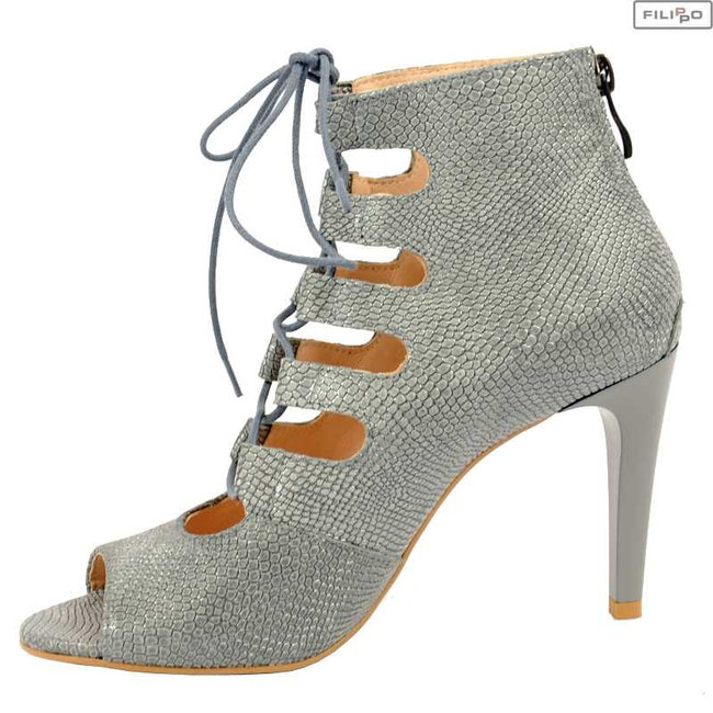 Botki EKSBUT 36-4099-f84-1g szary lico 8023747