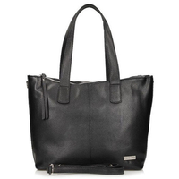 Torebka Toscanio Shopper Skórzany C268 czarna
