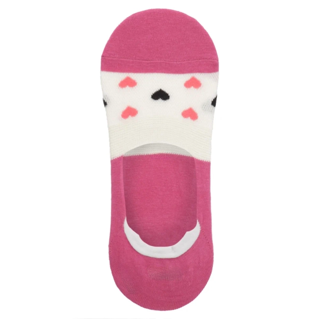 Women's Socks WS664 pink bears