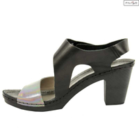 Sandals LEMAR 50009 black+nickel 8023737