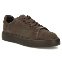 Skórzane sneakersy Filippo MP8277/26 TP taupe