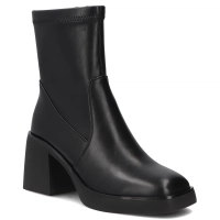 Botki na obcasie Filippo DBT8167/26 BK czarne