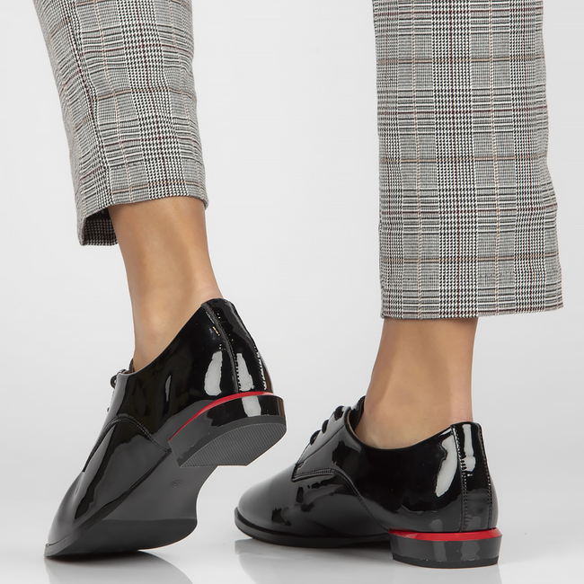 Leather shoes Filippo DP4188/22 BK black