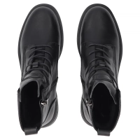 Skórzane botki Filippo DBT8129/26 BK czarne