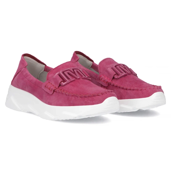 Leather shoes Filippo DP6763/25 FH pink