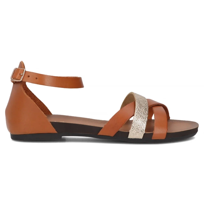 Leather sandals Filippo 40225 brown