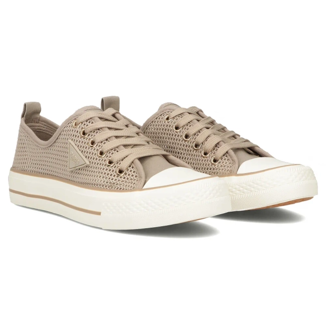 Trampki beige up slim QY838-63 khaki