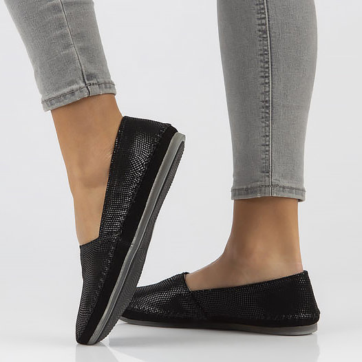 Leather shoes Filippo DP031/22 BK black