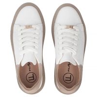 Leather sneakers Filippo DP7502/26 WH white