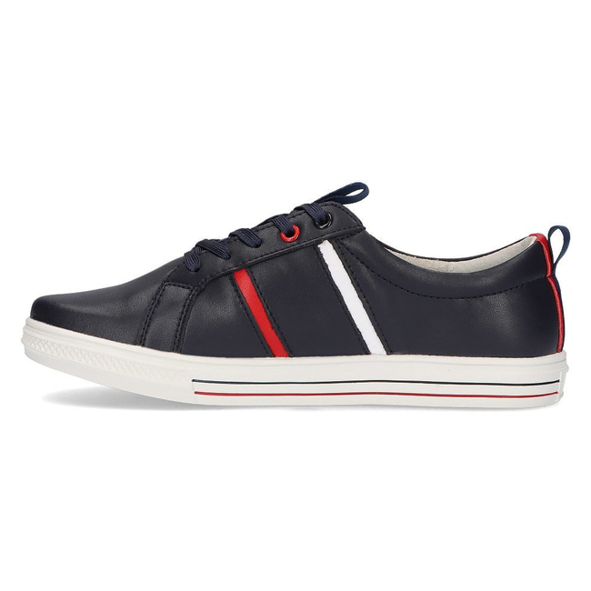 Leather shoes Filippo DP2045/21 NV navy blue