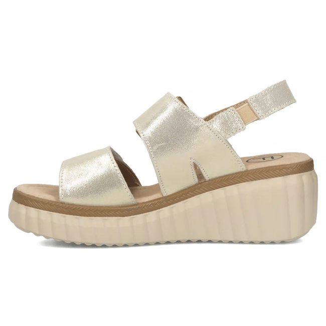 Leather sandals Filippo DS7040/25 GO gold