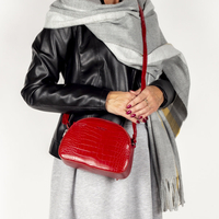 Handbag Diana DOS1945-1 Red