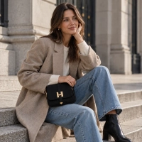 Black handbag Kaia