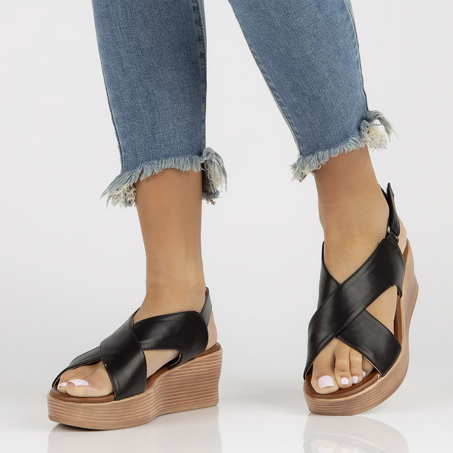 Sandały Filippo DS3609/22 BK czarne