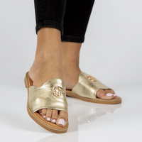 Slippers Filippo DK3668/22 GO gold