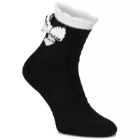 Women's Socks LM18-533 black bow