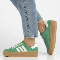 Leather sneakers Filippo DP6744/25 GE green