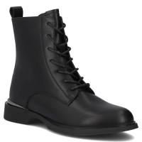 Leather ankle boots Filippo DBT6520/25 BK black
