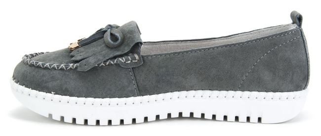 Półbuty Filippo DP021/18 GR Grey