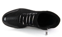 Sneakersy Eksbut 75-3880-B57/121/136-1G Czarny lakier