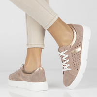 Leather shoes Filippo DP4531/23 L.PI pink