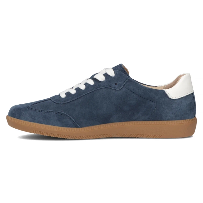 Leather sneakers Filippo DP6741/25 NV navy