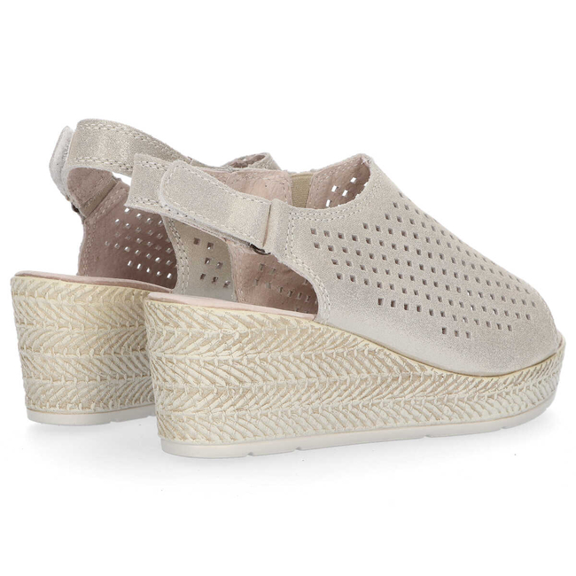 Sandały Filippo DS1249/20 SI srebrne