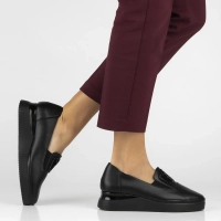 Leather shoes Filippo DP7396/25 BK black