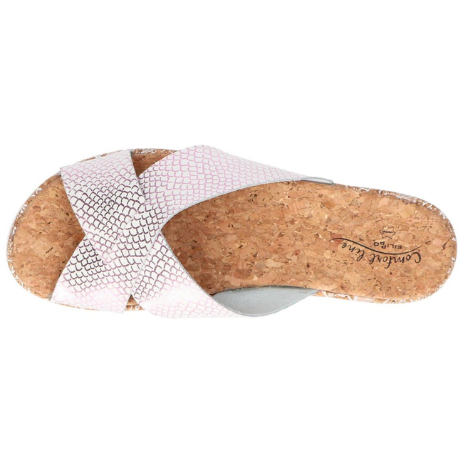 Leather flip-flops Filippo DK1232/20 PI pink