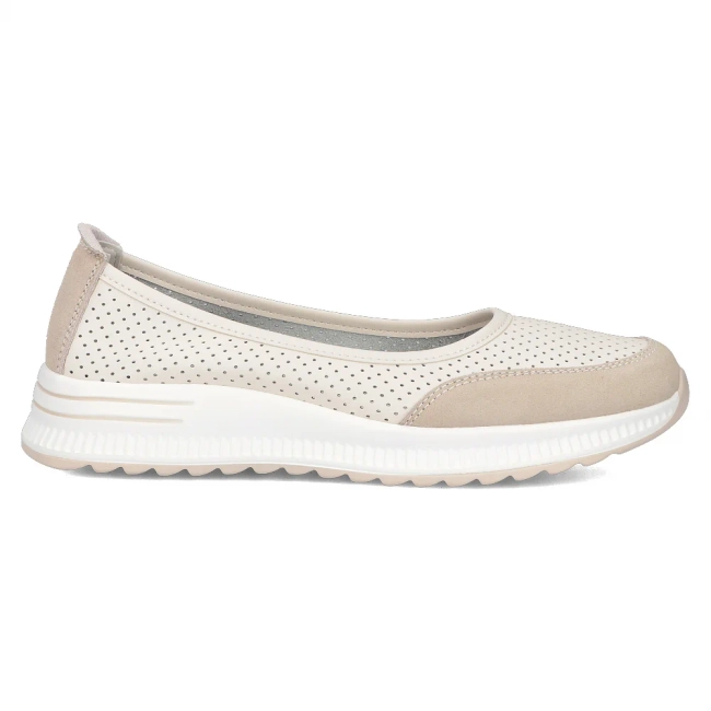 Leather shoes Filippo DP6134/25 BE beige