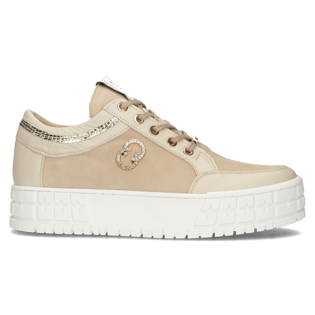 Leather sneakers Filippo 149 beige