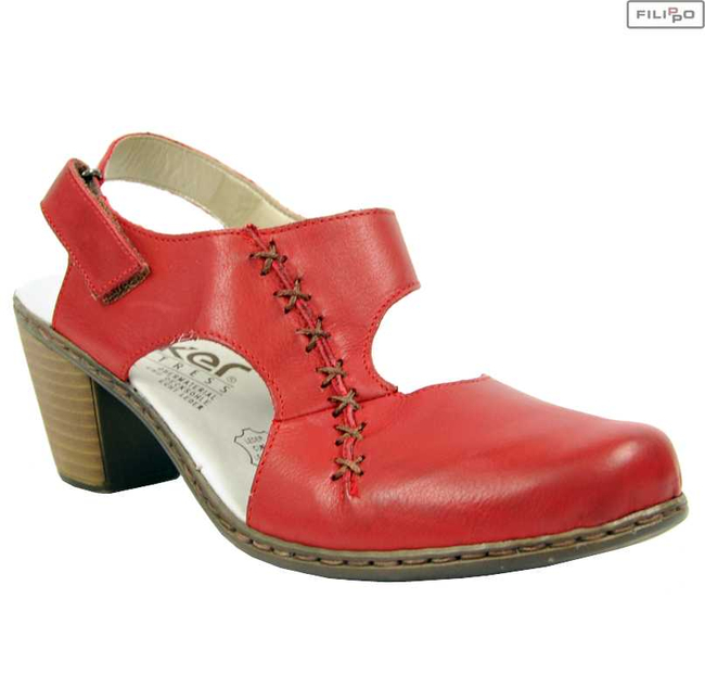 Sandały RIEKER 40950-33 red 8023263