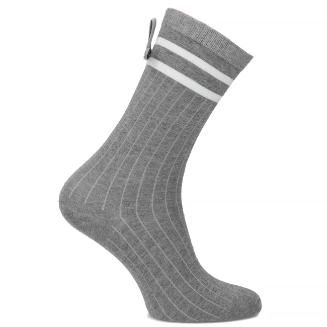 Women's Socks L3 grey stripes