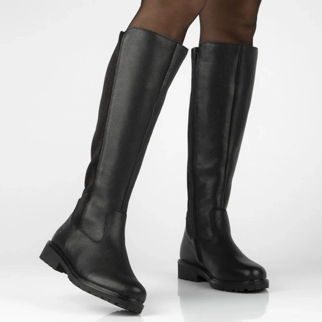 Leather boots Remonte R6594-00 black